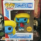 Funko Pop! Smurfette Chase Limited Edition #1516 The Smurfs Television