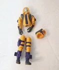 Vtg G.I. GI JOE Heat Viper Body Parts Replacements Head Waist Arms Legs