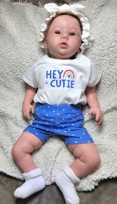 Authentic Reborn Baby Doll Abigail by Laura Tuzio-Ross - 22'' Weighted Realism