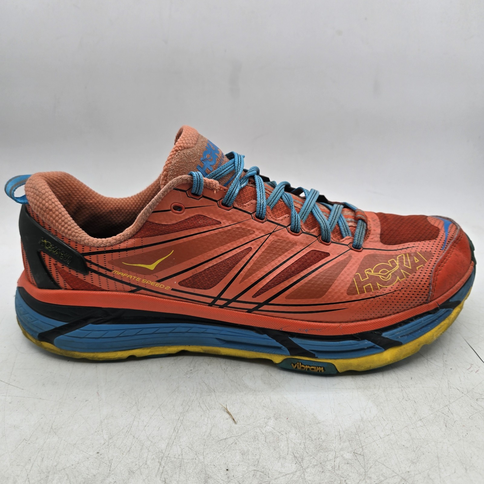Hoka One One Mafate Speed 2  Orange Tangerine Mens Size 13 Lace Up Running Shoes thumbnail 8