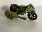 GI Joe RAM Rapid Fire Motorcycle 1982 Hasbro *100% Complete* NICE Condition!