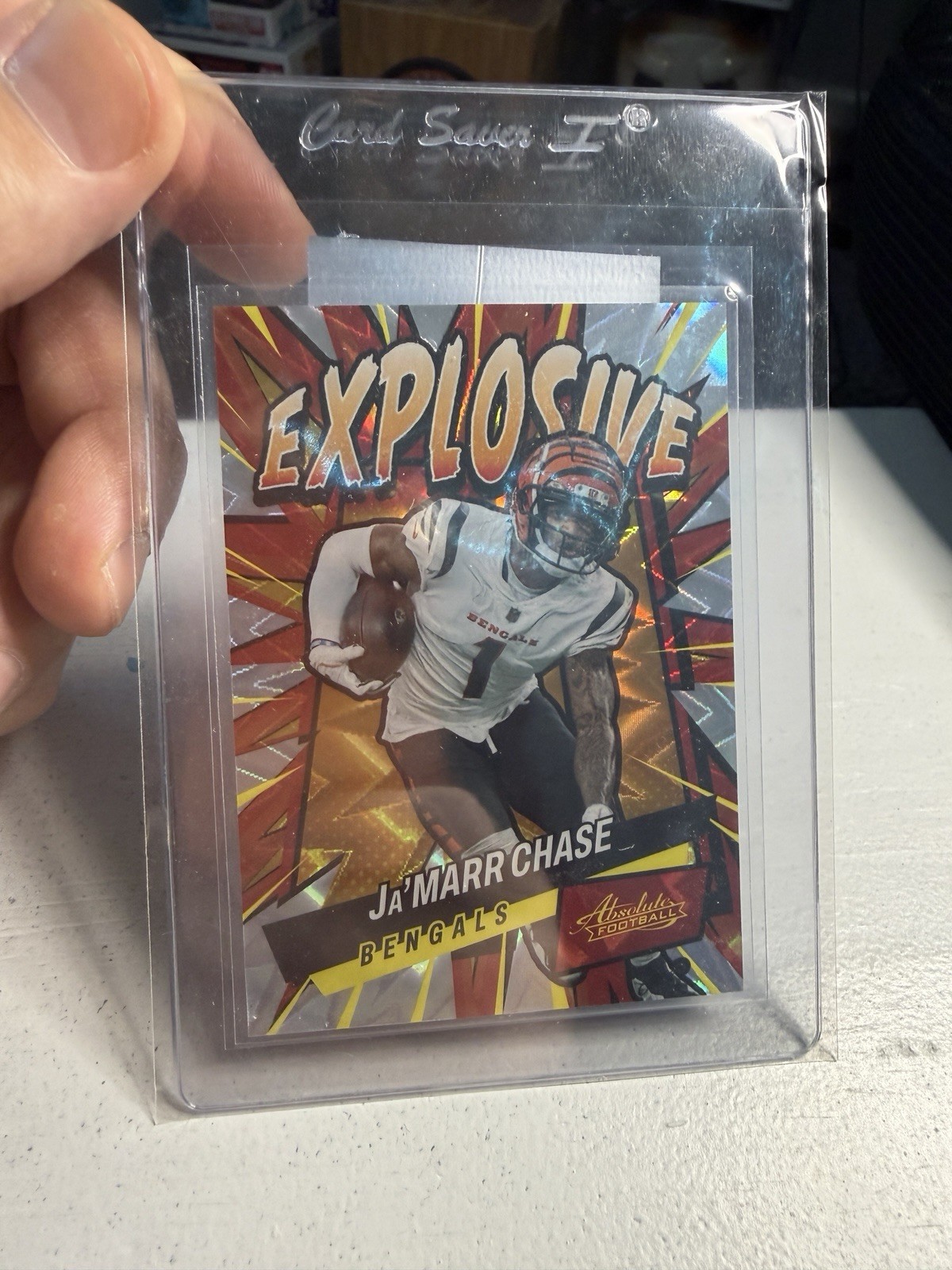 2022 Panini Absolute - Explosive Ja'Marr Chase #E26
