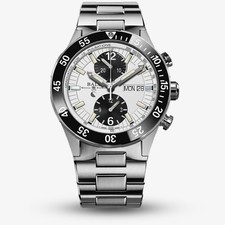 BALL Mens Limited Edition Roadmaster Rescue Chronograph White Dial Watch DC30...