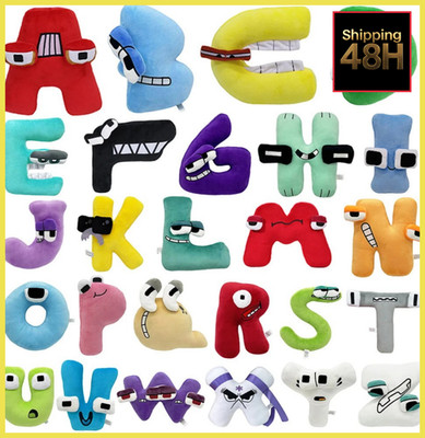   Alphabet Lore Plush Toys | ABC Letter Stuffed Animal Educational Gift for Kid