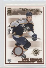 2003-04 Pacific Exhibit Game-Worn Jersey 209/750 David Legwand #209 6e9
