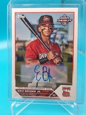 2023 Topps Pro Debut Eric Brown Jr Auto #PD-36