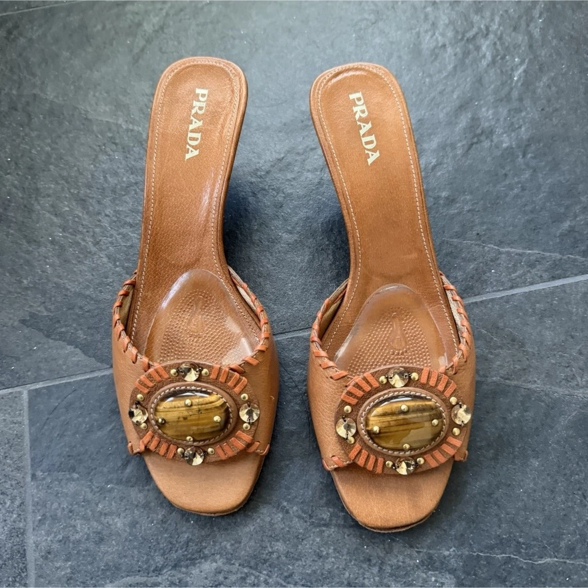 PRADA Brown Sandals for Women for sale | eBay