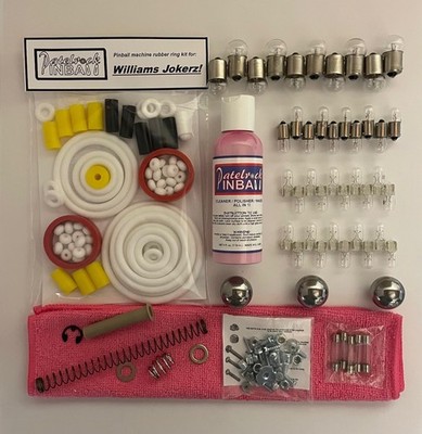 1988 Williams Jokerz Pinball Machine Maintenance Tune Up Kit