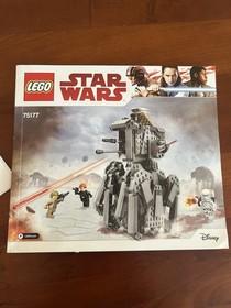LEGO Star Wars: First Order Heavy Scout Walker (75177) NO BOX W/INSTRUCTIONS.