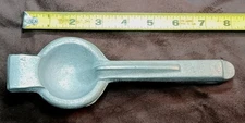 Vintage Very Old Cast Aluminum Manual Lemon, Lime Squeezer, Mexico