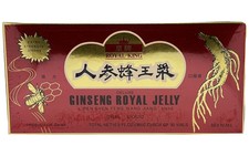 GINSENG ROYAL JELLY 30 Bottle of 10 ml Red Ginseng ROYAL KING Liquid 1Pk- 30Pcs