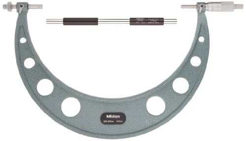 Mitutoyo 124-182 Gear Tooth Micrometer  Ratchet Stop  225-250mm Range  0.01mm