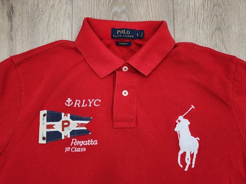 Polo Ralph Lauren RLYC Regatta 1st Class Big Pony Shirt Size L - Picture 3 of 13