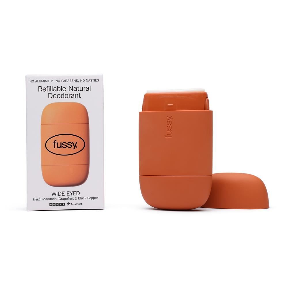 Fussy Refillable Natural Deodorant Wide Eyed 40g - 4 Pack