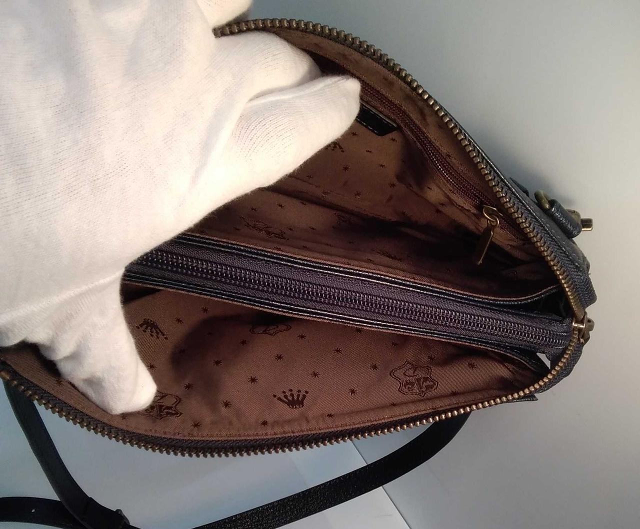 Functional Mini Shoulder Bag Model Amuse Navy DAK… - image 8