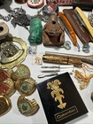Antique & Vintage Junk Drawer LARGE LOT Elvis, Openers, Erector Set, Misc. — photo 3