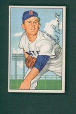 1952 Bowman Baseball Card - #241 Mel Parnell, EXMT