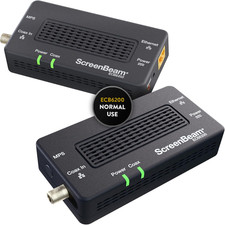 Screenbeam Bonded Moca 2.0 Network Adapter for High Speed Internet, Ethernet ove