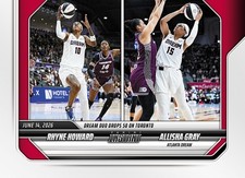 2026 Panini Instant WNBA #158 Rhyne Howard Allisha Gray Atlanta Dream PRESALE