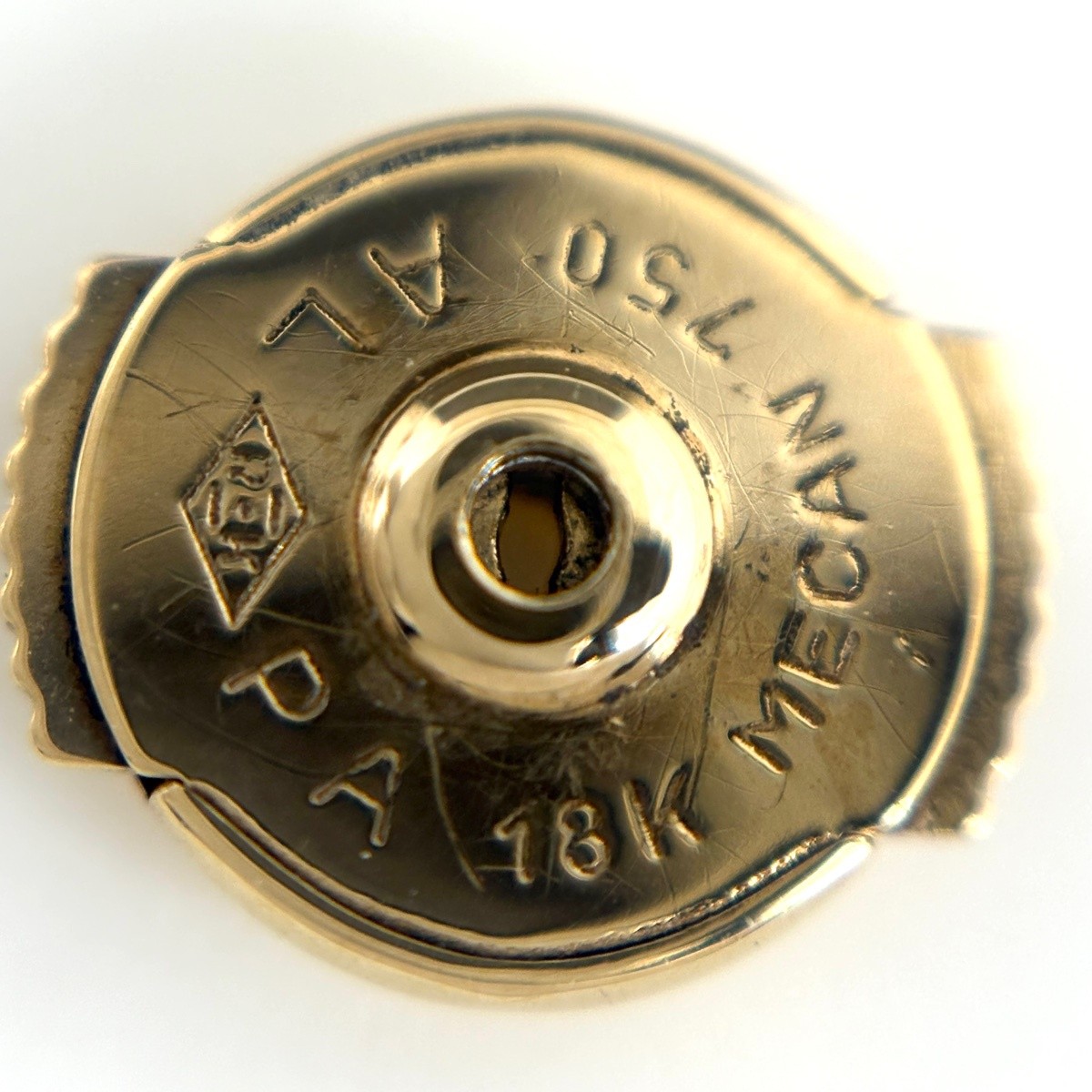 Van Cleef ＆ Arpels Sweet Alhambra Earrings YG YellowGold Mother of Pearl E... thumbnail 5