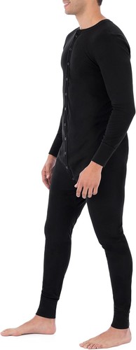 Fruit of the Loom Herren Premium Thermo Union Anzug Large, schwarz  - Bild 3 von 3