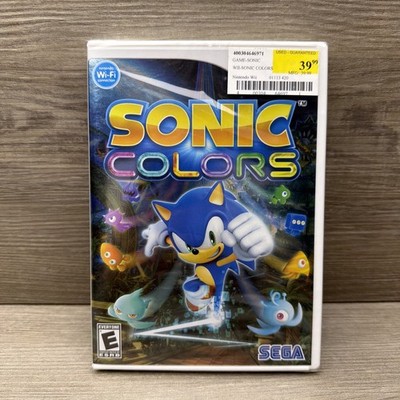 SEGA Sonic Colors Nintendo Wii NTSC-U/C Sonic the Hedgehog Series Brand New