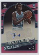 2021-22 Panini Donruss Optic Signature Series Pink Prizm /25 JT Thor Auto 0i5i