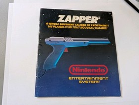 NES Action Set [Blue Box] - 2 Controllers, 2 Zappers, Cables, Poster, Fan Club.