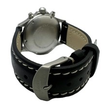 Sinn 356 Flieger Chronograph Auto Day Date Black Dial 38mm Round Watch Men's 4