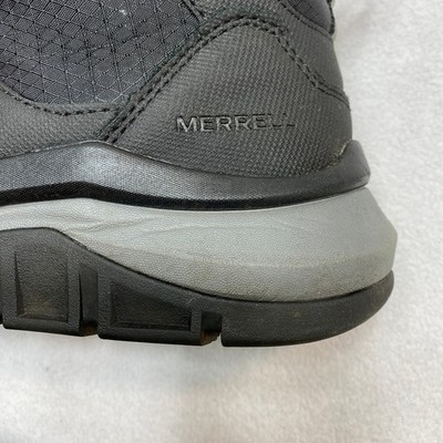 Merrell — Fullbench Speed Mid Safety Work Boots Black Mens 11M EH ASTM J003319 NEW Merrell Mens Sz 8.5 Fullbench Speed Mid CF Black Work  main image 3