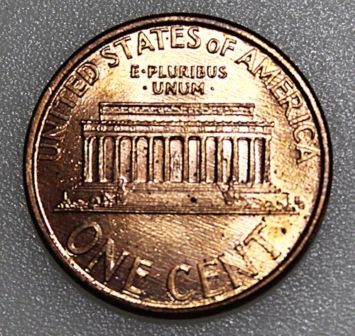 LIncoln Penny 1995 "ohne Münzzeichen" wunderschön rot geschlossen AM - Bild 2 von 2