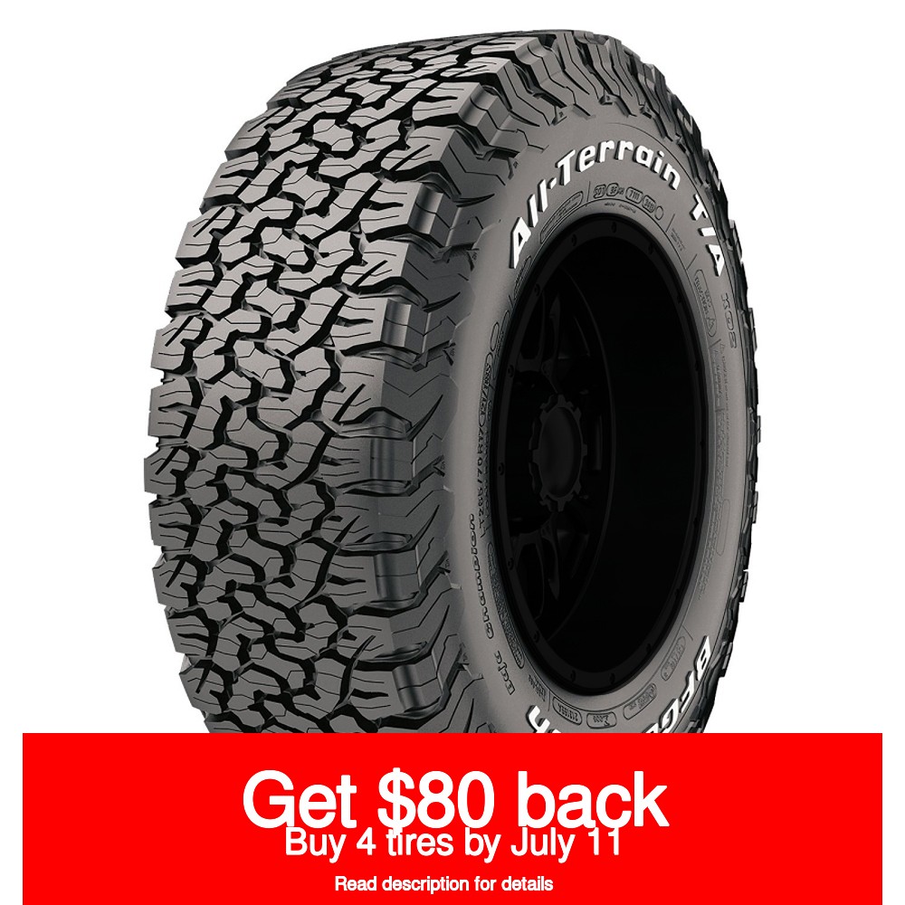 BFGOODRICH All Terrain T/A KO2 31x10.50R15LT 109S RWL 6 Ply