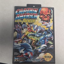 Captain America and the Avengers (Sega Genesis, 1992)  Complete cib. Working