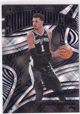 2024-25 NBA Panini Revolution No. 22 Victor Wembanyama Cosmic Showstoppers 12/99