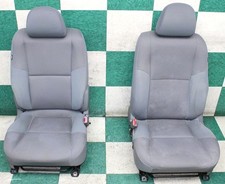 Stains 14 Tacoma Gray Cloth Single Cab Front Manual Bucket Seats Pair 2x Oem