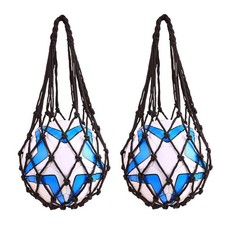 Basketball Net Bag Soccer Football Mesh Storage Sports Ball Holder Nylon Carry B