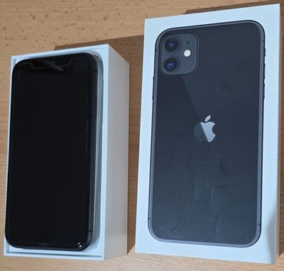 Apple iPhone 11 A2221 (CDMA + GSM) - 64GB - Schwarz (Ohne Simlock) (Dual-SIM)
