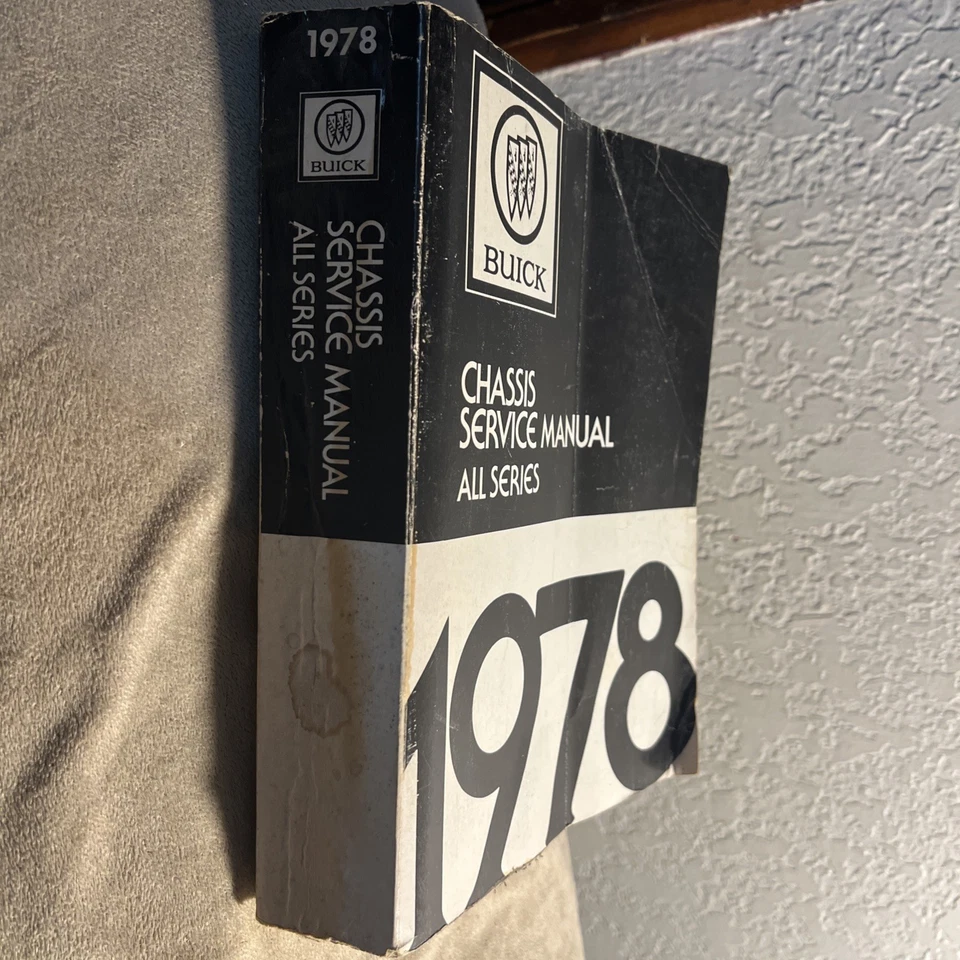 Buick Chasis 1978 manual de servicio/tienda (Riviera, Electra, Skylark, estantería, etc.) Foto 3 de 4