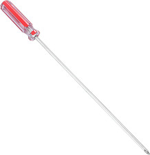 Piutouyar 10 Inch Phillips Cross Head Screwdriver, Extra Long Shaft Magnetic Tip