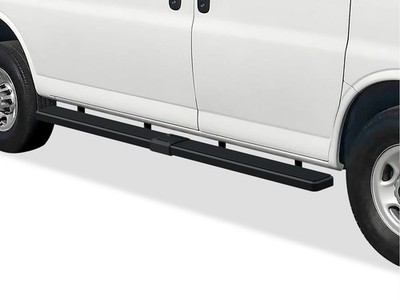 APS IStep 6'' Running Boards Black 03-25 Express/Savana Van IB03FDJ0B