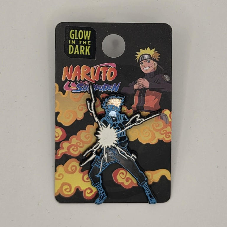 VIZ Media Naruto Shippuden Glow-in-the-Dark Pin - Kakashi Glow in the Dark