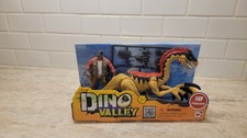 NIB - Dino Valley 10 Piece Action Figure Mutant Dinosaur Hunter - Chap Mei Toys