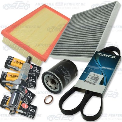 Inspektionskit Filter Satz Paket XXL (AK) ALFA/FIAT - MITO PUNTO 1,4 16V 79/95PS