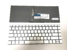 New HP Pavilion x360 14-dh 14m-dh 14t-dh 14-dq 14s-dq Keyboard Backlit Silver US