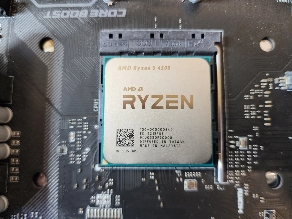 BUNDLE: MSi B450 Tomahawk Max II ATX AMD MthBrd, Ryzen 5 4500 CPU & 16gb RAM - Image 4 of 4