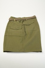 EUC Official Boy Scout Cub Scout or Leader Shorts 36W Khaki Green with belt E201