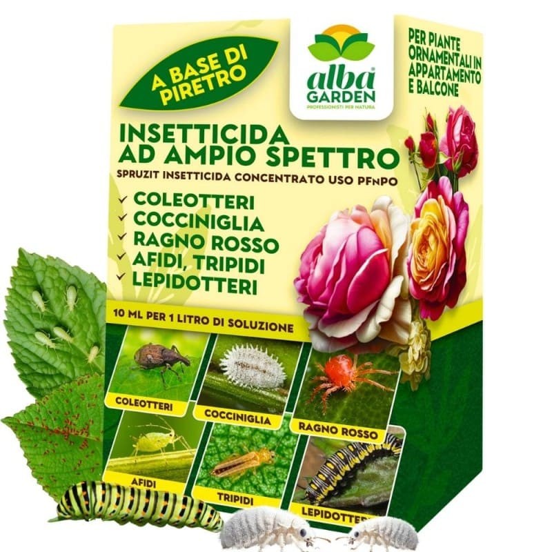 Insetticida Spruzit per Cocciniglia Tripidi Afidi Lepidotteri Concentrato 10ml