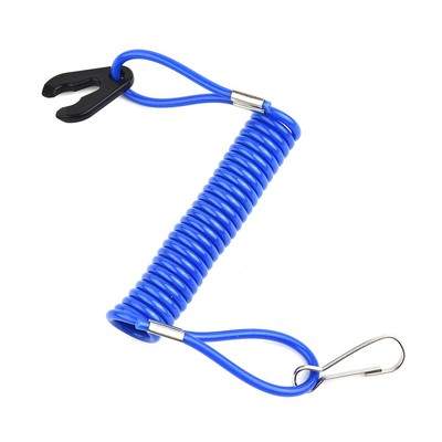 Jet Ski Kill Switch Lanyard – Marine Safety Tether For Outboard Motors, Extends To 160cm, Red