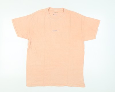 iets frans Herren T-Shirt beige Rundhals, Größe S