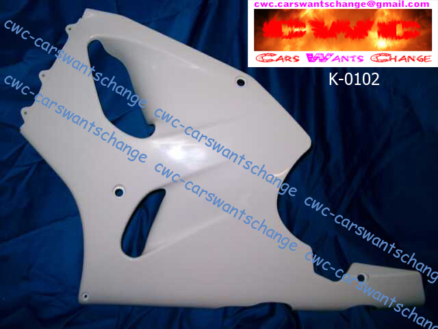 ふうかページ KAWASAKI ZX7R , ZX 7 R ,1996 - + , LEFT SIDE FAIRING / PANEL